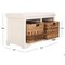 Safavieh Freddy Storage Bench- Distressed White - 19.9 X 16.1 X 33.5 In. AMH5736D - alternate 4